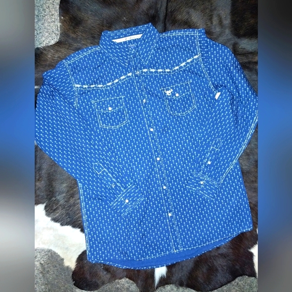 Big Boy's Cowboy Hardware Shirt - Picture 1 of 3